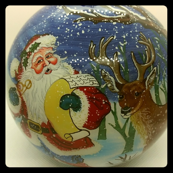 Large glass ornament - Picture 1 of 7